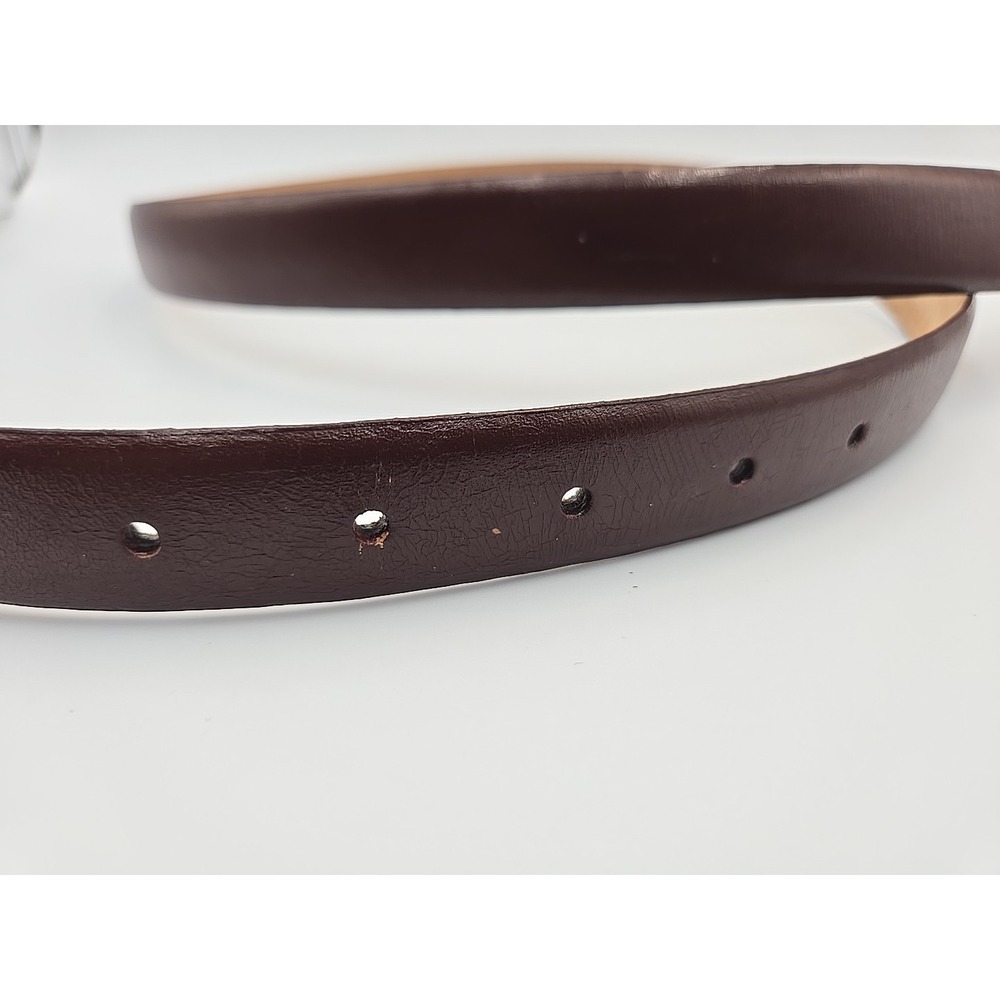 BAGATELLE BROWN LEATHER WOMEN'S ‎ BELT Size XL 35-36 - Picture 2 of 3